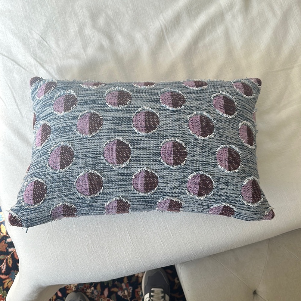By Anthropologie 11”x18” throw pillow